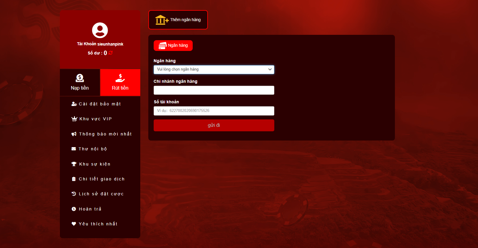 Hướng dẫn rút tiền OKKING nhanh chóng chỉ với 3 bước 2 Hướng dẫn chi tiết cách rút tiền OKKING
